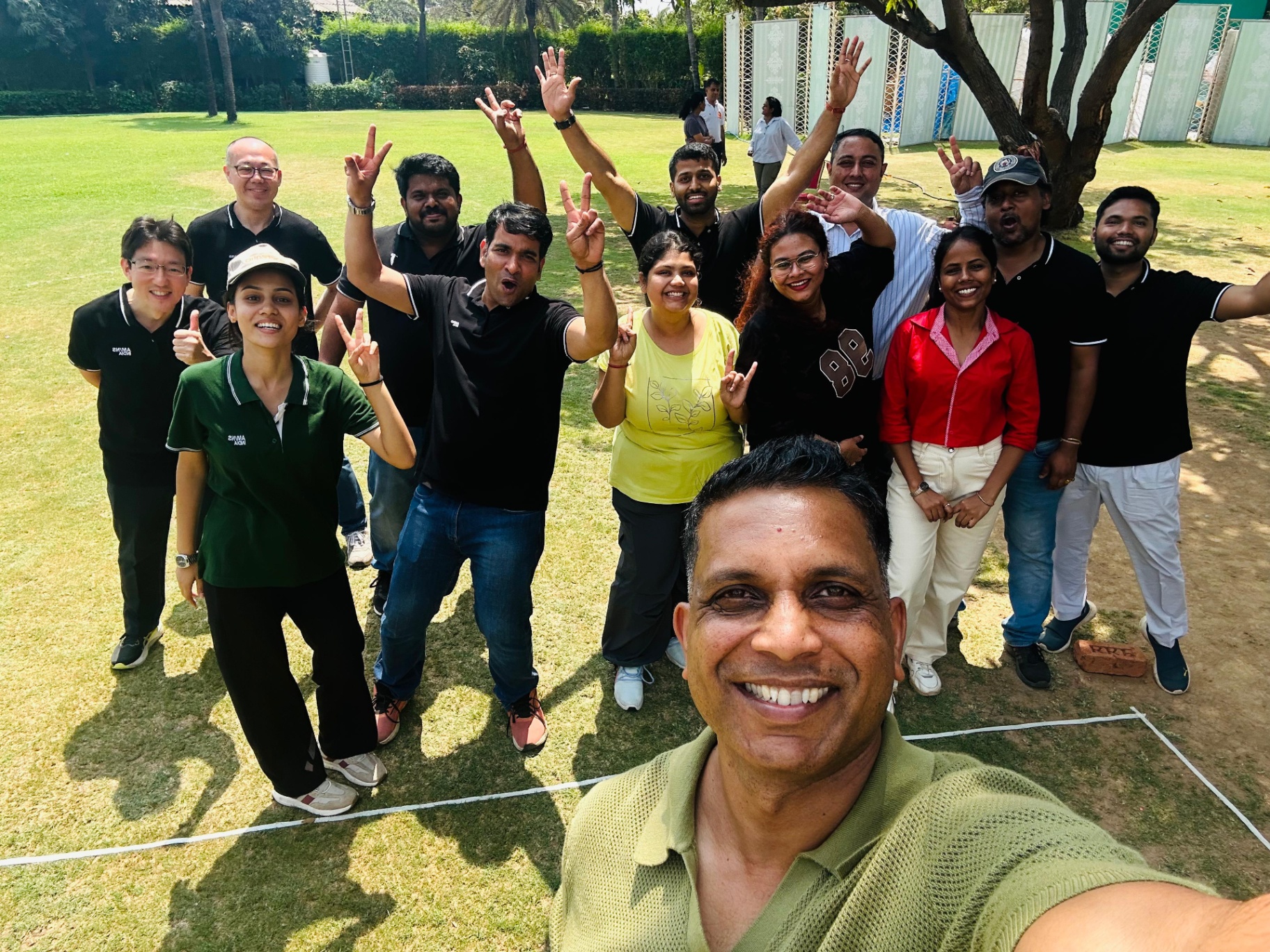 Victory selfie - the cohort spirit