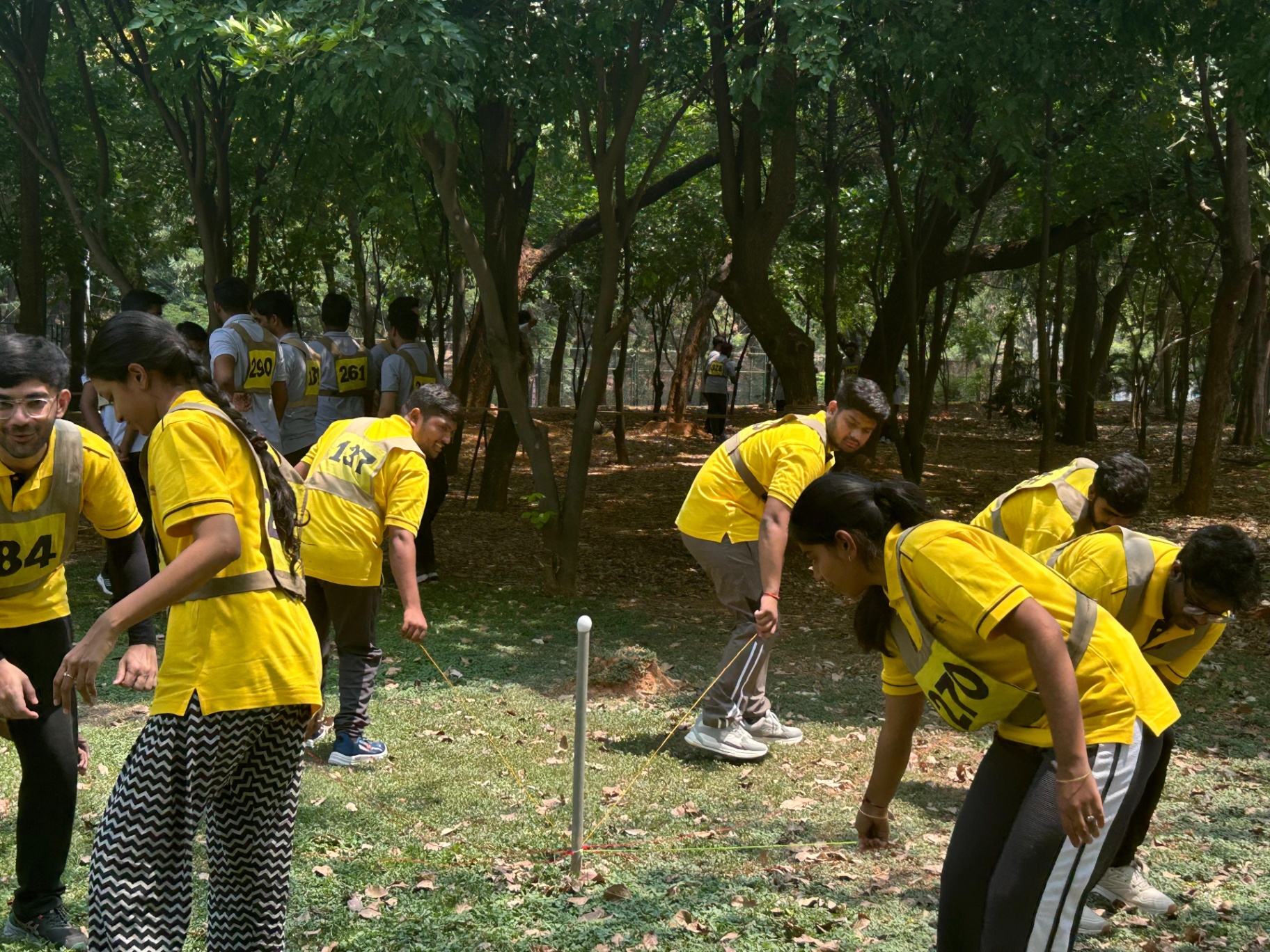 Quiet focus - the rope challenge